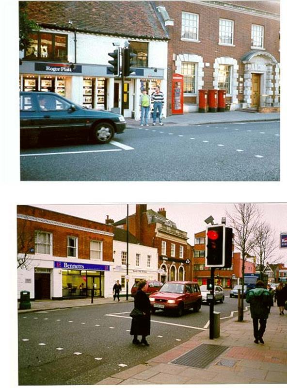 Figure 8. Pedestrians using Puffin Crossing. 