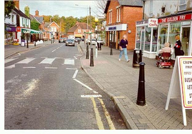 Figure 9. Typical zebra crossing in the United Kingdom.