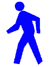 Picture of Walking Figure.
