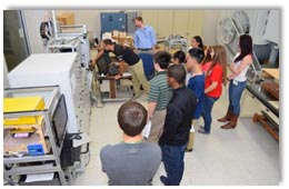 Students at TFHRC’s Transportation Summer Mini-Camp