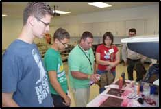 High school and college students attended the third annual Transportation Summer Mini-Camp