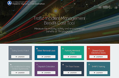 The figure above shows a screenshot of the TIM-BC navigation page with panels linking to all eight sub-tools.