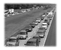 Photo of traffic heading towards coastal areas in South Carolina