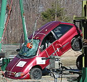 graphic of windshield after pendulum test