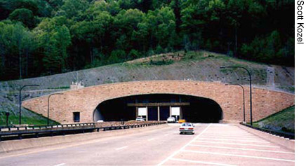Photo: The Cumberland Gap Tunnel (credit: Scott Kozel)