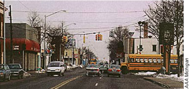 Prior to the RSA of this intersection in Grand Rapids, MI