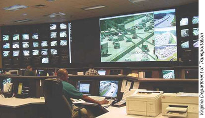 VDOT's traffic management center