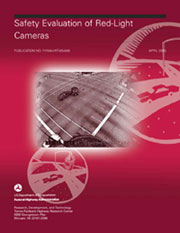 FHWA's new report, Safety Evaluation of Red-Light Cameras, demonstrates the effectiveness of red-light camera technologies in reducing right-angle crashes.