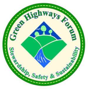 Green Highways Forum logo: Stewardship, Safety, and Sustainability