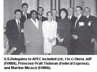 Photo of U.S. Delegates to APEC