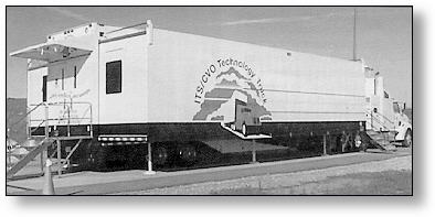 The new CVO Technology Truck, with classroom facilities