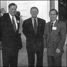 Robert Skinner, Jr., TRB, Robert Betsold, FHWA, and Jean-Francois Coste, French Road Research Center