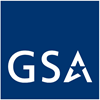GSA logo. It is rectangular in shape and features simply the letters "GSA."