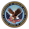 VA logo feauring a flying eagle holding two American flags. It is circular in shape and reads "Department of Veterans Affairs United States of America."