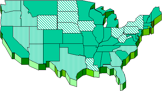 US Map, click for long description