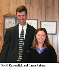David Kastendick, and Laura Rakers.