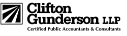 Logo of Clifton Gunderson LLP, Certified Public Accountants and Consultants