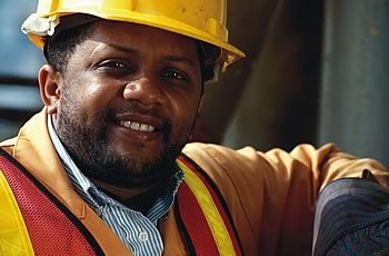 Photo showing a construction worker.