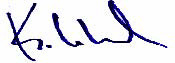 Kenneth M. Mead, Insepctor General - Signature