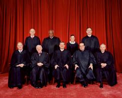 Caption: A photo of the  Justices of the Supreme Court. Photograph by Steve Petteway, Collection of the Supreme Court of the United States