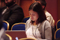 Eisenhower Fellow listens during Innovative Doctoral Research Showcase