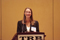 Michelle Oswald presents during the Innovative Doctoral Research Showcase