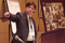 Jose Vidana presents during the Innovative Doctoral Research Showcase