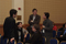 Eisenhower Fellows chat during break