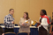 Eisenhower Fellows chat during break