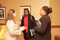 Eisenhower Fellows chat after session