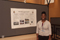 Eisenhower Fellow Cara Butler presenting at Poster Session I