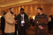 Eisenhower Fellows conversing at Poster Session I