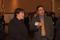 Eisenhower Fellow Daniel Estrada discussing research with OTS Director at Poster Session I