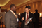 Eisenhower Fellows conversing at Poster Session I
