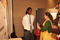 Eisenhower Fellow Eric Hollman conversing with visitor at Poster Session I