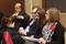 Eisenhower Fellows listen during Research Showcase