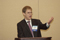 Eisenhower Fellow Lawson Bordley presents during Eisenhower Research Showcase