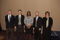 Innovative Research Panelists and Moderator pose for picture during Eisenhower Research Showcase