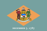 Delaware state flag