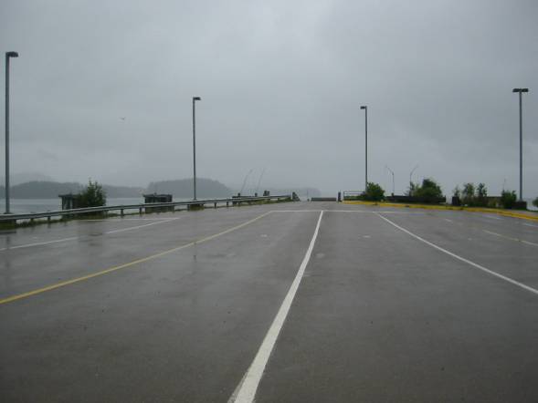 photo of a parking lot