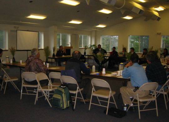 photo of people at a conference table