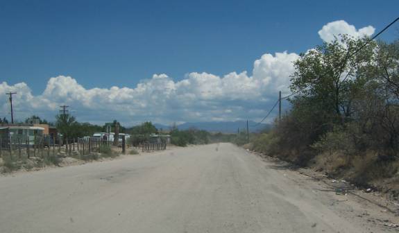 photo of a dirt road