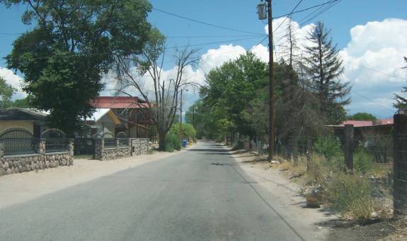 photo of a two lane road