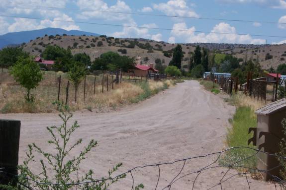 photo of a dirt road