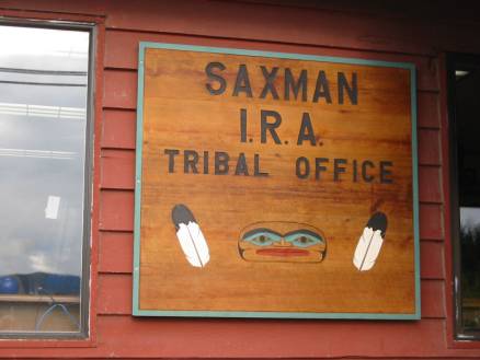photo of Saxman IRA tribal office