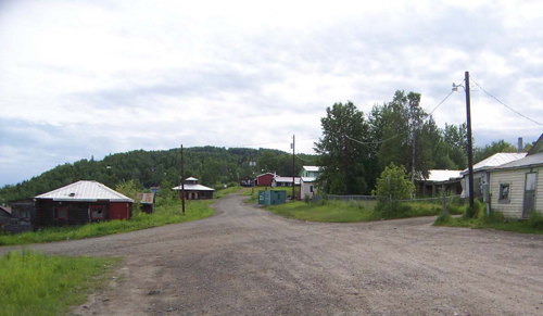 Street view of Ruby, Alaska