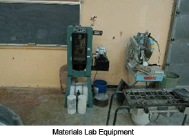 Materials Lab Equipment