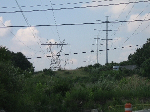 Transmission lines crossing the ICC
